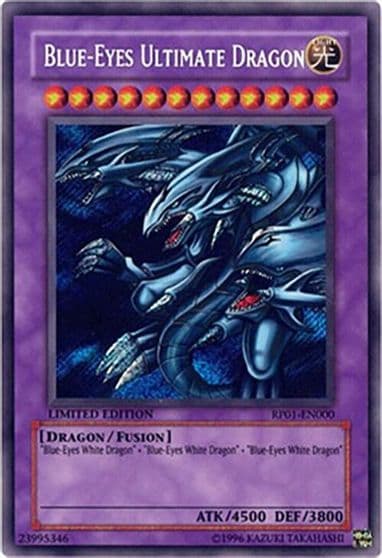Blue Eyes Ultimate Dragon Retro Pack Yu-Gi-Oh! card