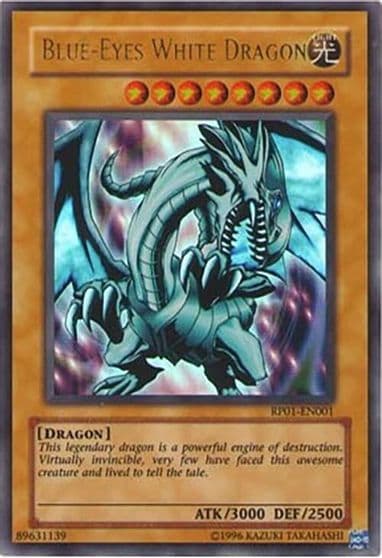 Blue Eyes White Dragon Retro Pack Yu-Gi-Oh! card