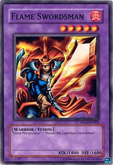 Flame Swordsman Retro Pack Yu-Gi-Oh! card