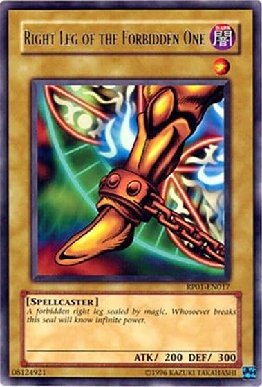 Right Leg of the Forbidden One Retro Pack Yu-Gi-Oh! card