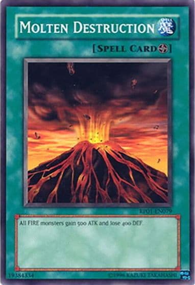 Molten Destruction Retro Pack Yu-Gi-Oh! card