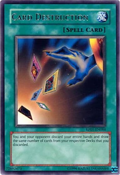 Card Destruction Retro Pack Yu-Gi-Oh! card