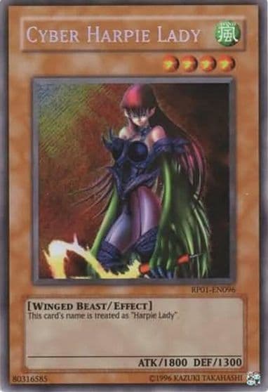 Cyber Harpie Lady Retro Pack Yu-Gi-Oh! card