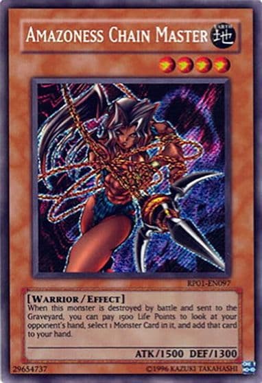Amazoness Chain Master Retro Pack Yu-Gi-Oh! card