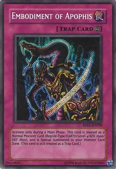 Embodiment of Apophis Retro Pack Yu-Gi-Oh! card
