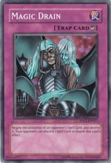 Magic Drain Retro Pack 2 Yu-Gi-Oh! card
