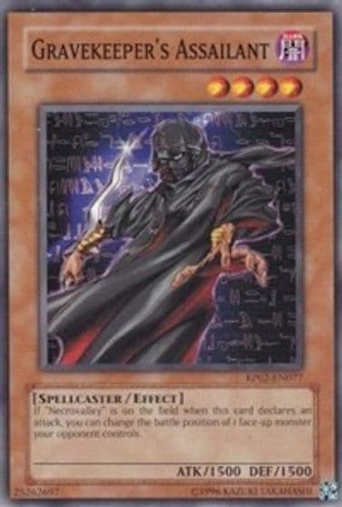 Gravekeepers Assailant Retro Pack 2 Yu-Gi-Oh! card