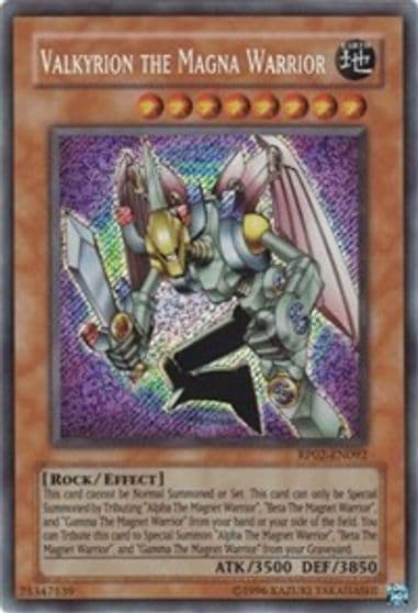 Valkyrion the Magna Warrior Retro Pack 2 Yu-Gi-Oh! card