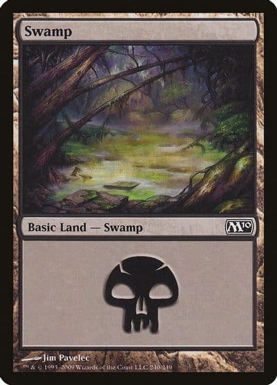 Swamp 240 Magic 2010 (M10) Magic card