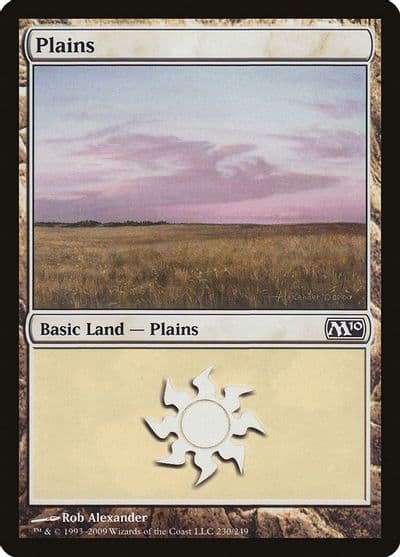 Plains 230 Magic 2010 (M10) Magic card