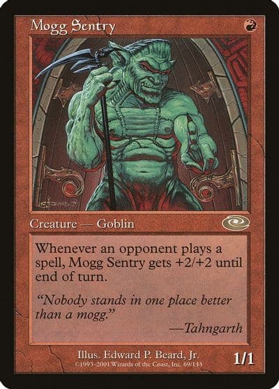 Mogg Sentry Planeshift Magic card