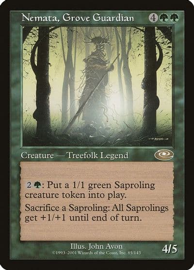 Nemata Grove Guardian Planeshift Magic card
