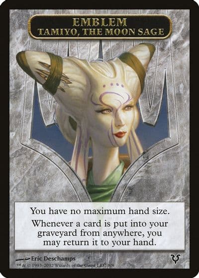 Emblem Tamiyo the Moon Sage Avacyn Restored Magic card