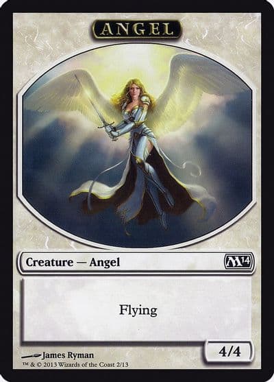 Angel Token Magic 2014 (M14) Magic card