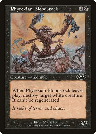 Phyrexian Bloodstock Planeshift Magic card