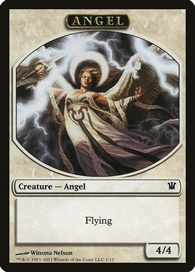 Angel Token Innistrad Magic card