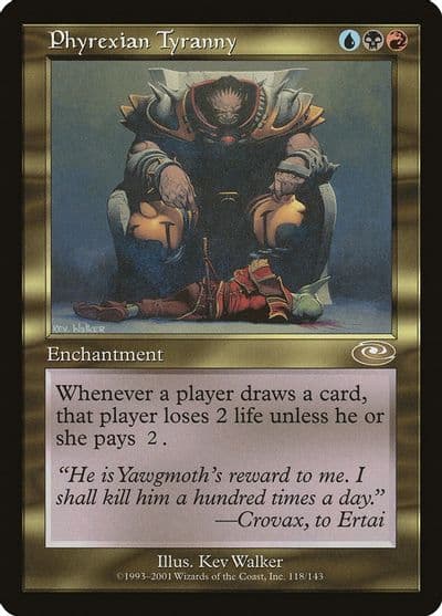 Phyrexian Tyranny Planeshift Magic card