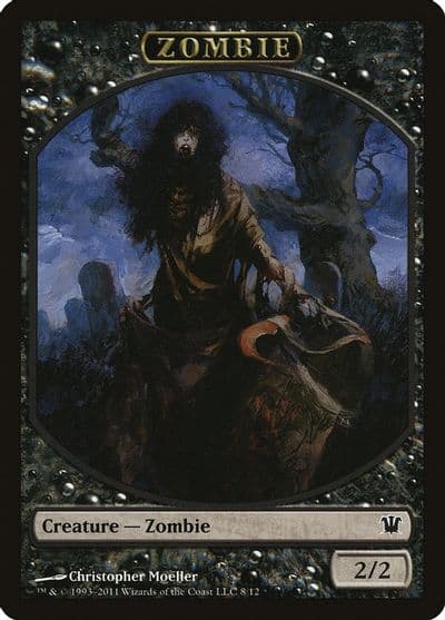 Zombie Token 8 Innistrad Magic card