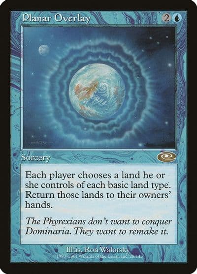 Planar Overlay Planeshift Magic card