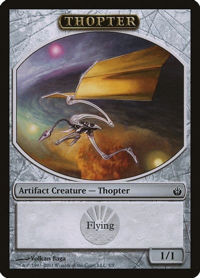 Thopter Token Mirrodin Besieged Magic card