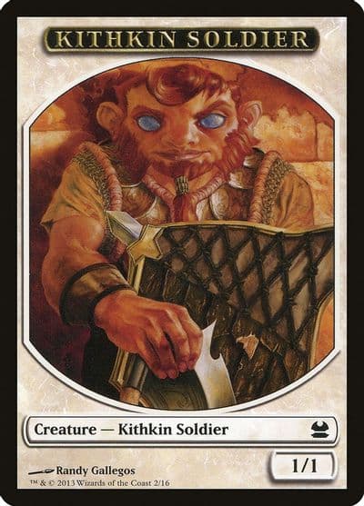 Kithkin Soldier Token Modern Masters Magic card