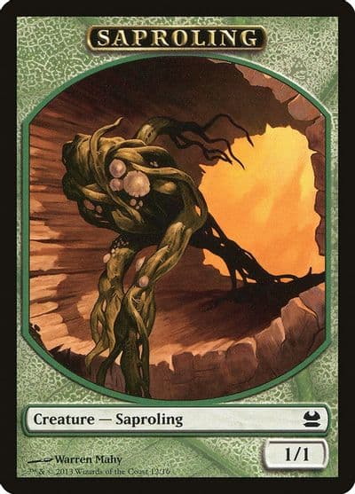 Saproling Token Modern Masters Magic card