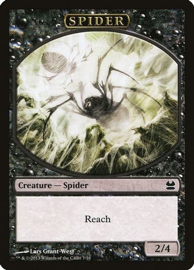 Spider Token Modern Masters Magic card