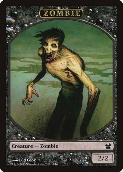Zombie Token Modern Masters Magic card