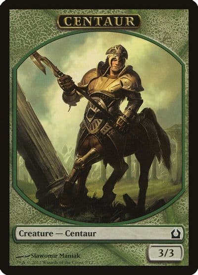 Centaur Token Return to Ravnica Magic card