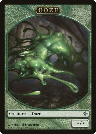 Ooze Token Rise of the Eldrazi Magic card