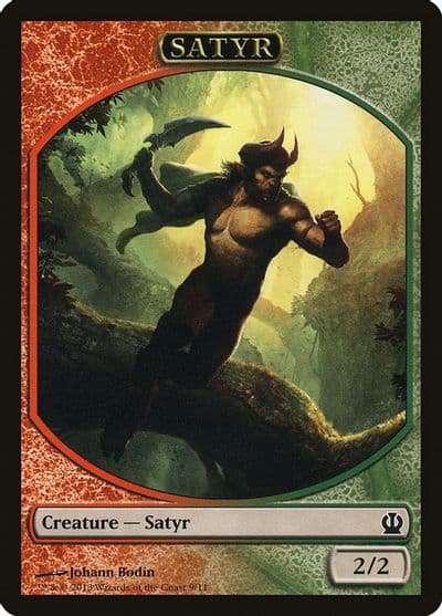 Satyr Token Theros Magic card