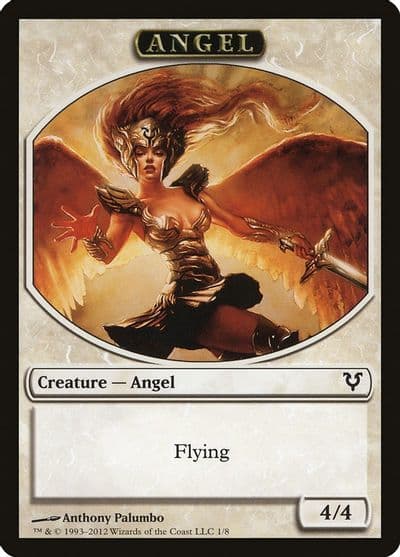 Angel Token Avacyn Restored Magic card