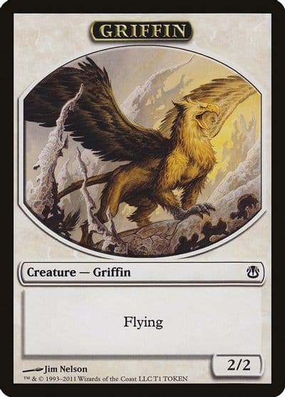 Griffin Token Duel Decks: Ajani vs. Nicol Bolas Magic card