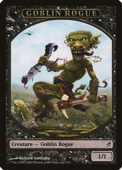 Goblin Rogue Token Lorwyn Magic card
