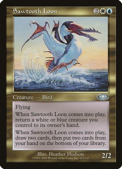 Sawtooth Loon Planeshift Magic card