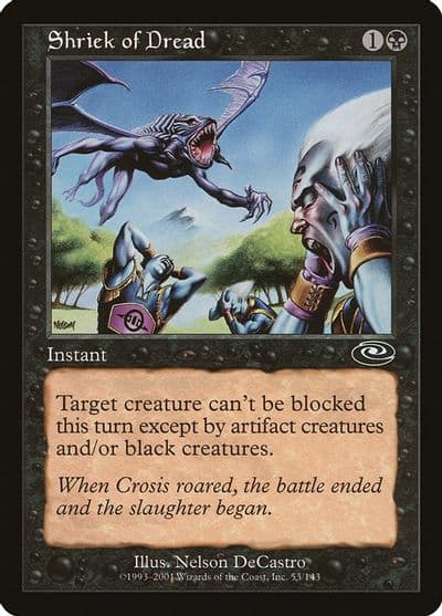 Shriek of Dread Planeshift Magic card