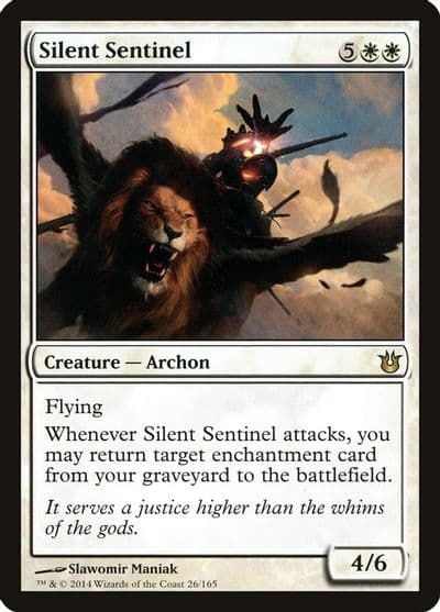 Silent Sentinel Born of the Gods Magic card