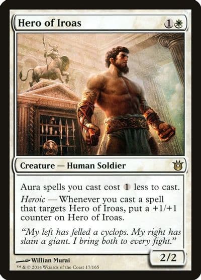 Hero of Iroas Born of the Gods Magic card
