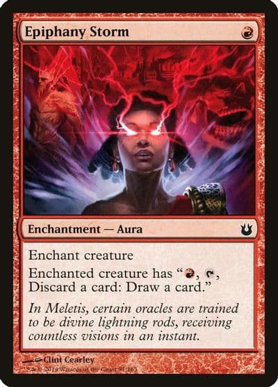 Epiphany Storm Born of the Gods Magic card