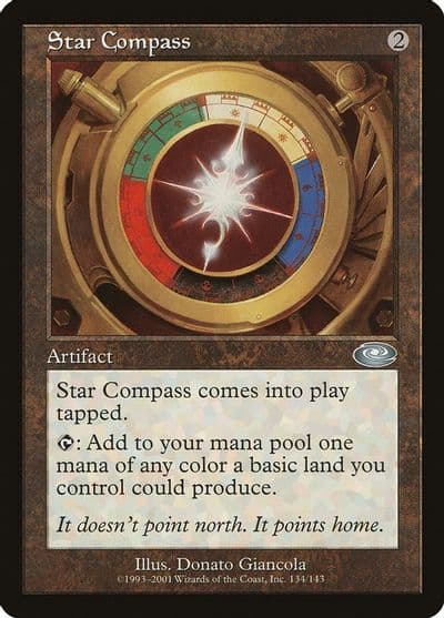 Star Compass Planeshift Magic card