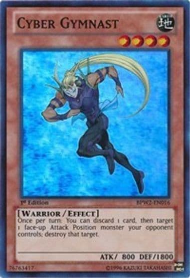 Cyber Gymnast Battle Pack 2: War of the Giants Round 2 Yu-Gi-Oh! card