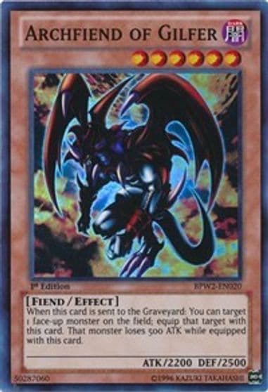 Archfiend of Gilfer Battle Pack 2: War of the Giants Round 2 Yu-Gi-Oh! card