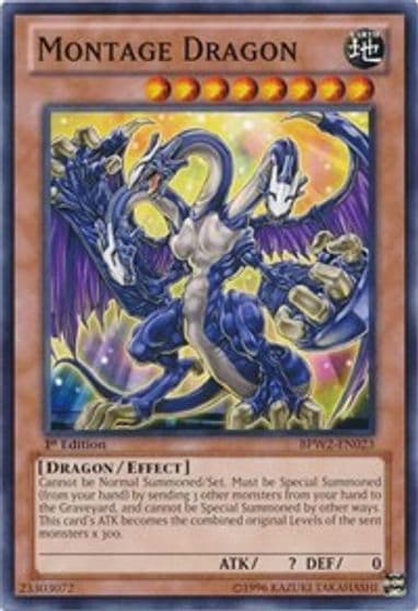 Montage Dragon Battle Pack 2: War of the Giants Round 2 Yu-Gi-Oh! card