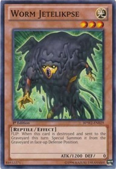 Worm Jetelikpse Battle Pack 2: War of the Giants Round 2 Yu-Gi-Oh! card