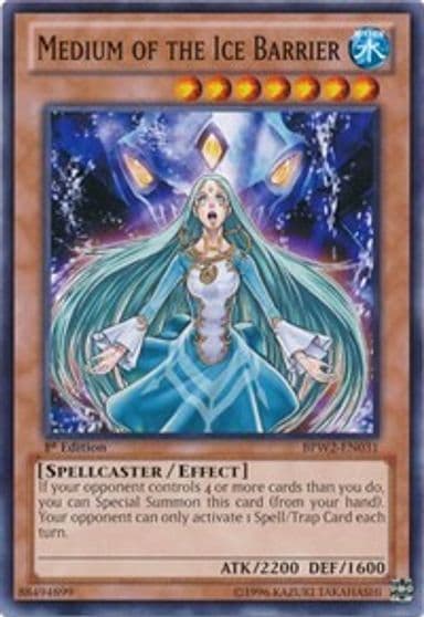 Medium of the Ice Barrier Battle Pack 2: War of the Giants Round 2 Yu-Gi-Oh! card