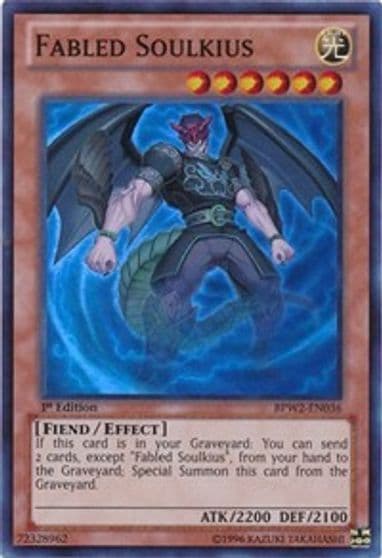 Fabled Soulkius Battle Pack 2: War of the Giants Round 2 Yu-Gi-Oh! card