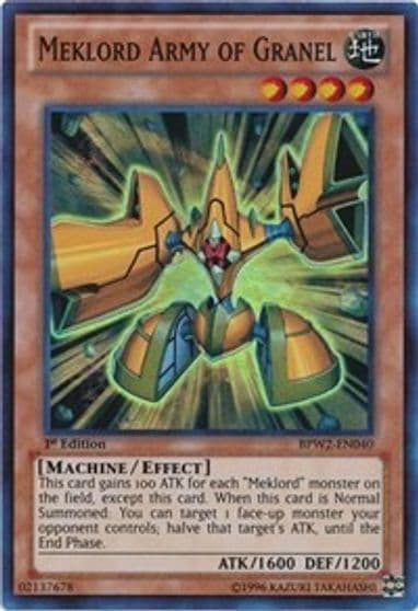 Meklord Army of Granel Battle Pack 2: War of the Giants Round 2 Yu-Gi-Oh! card