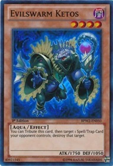 Evilswarm Ketos Battle Pack 2: War of the Giants Round 2 Yu-Gi-Oh! card