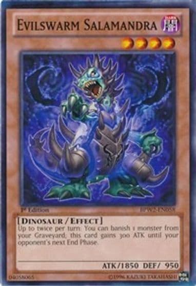 Evilswarm Salamandra Battle Pack 2: War of the Giants Round 2 Yu-Gi-Oh! card