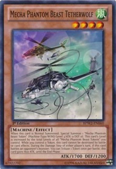 Mecha Phantom Beast Tetherwolf Battle Pack 2: War of the Giants Round 2 Yu-Gi-Oh! card